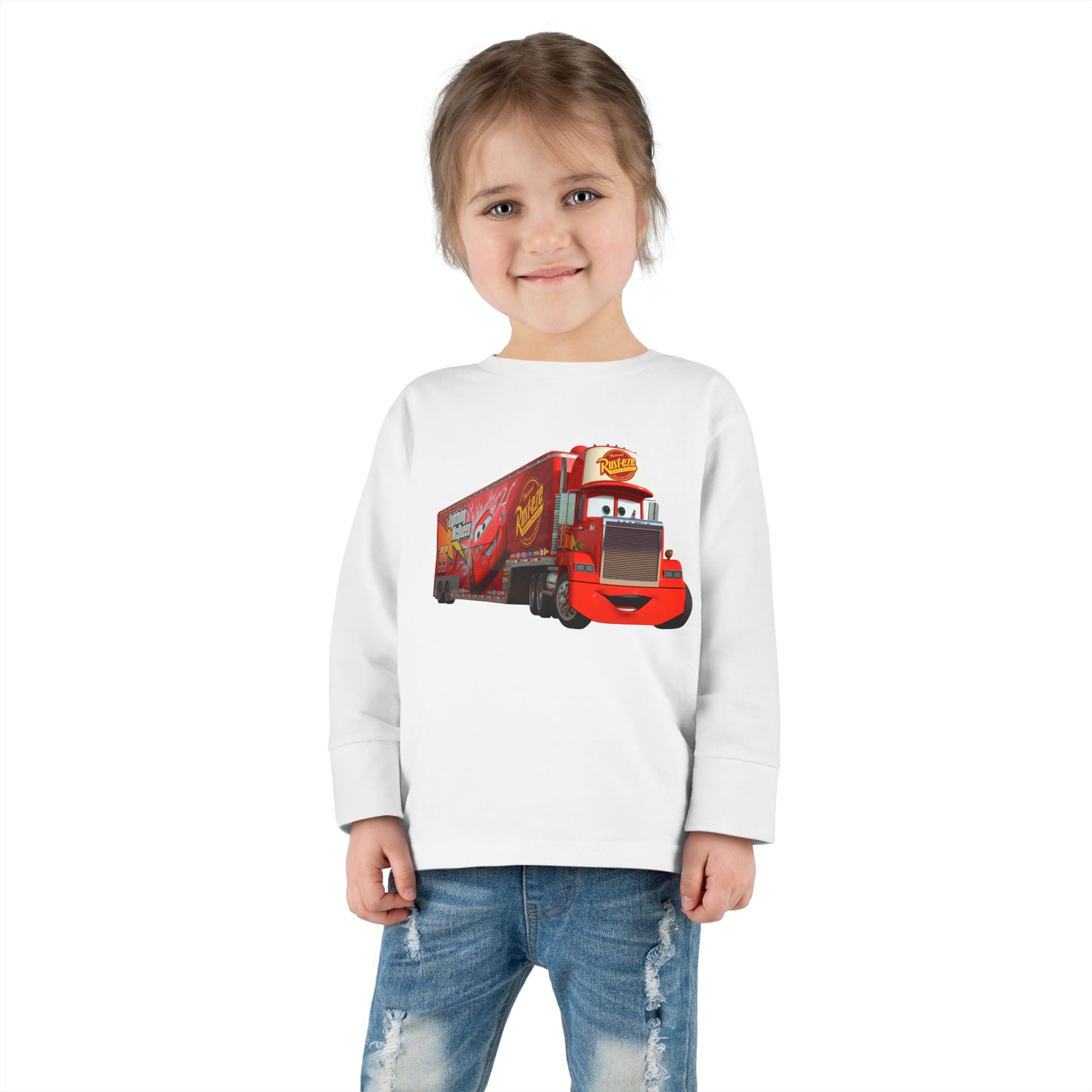 Toddler Truck Long Sleeve Tee