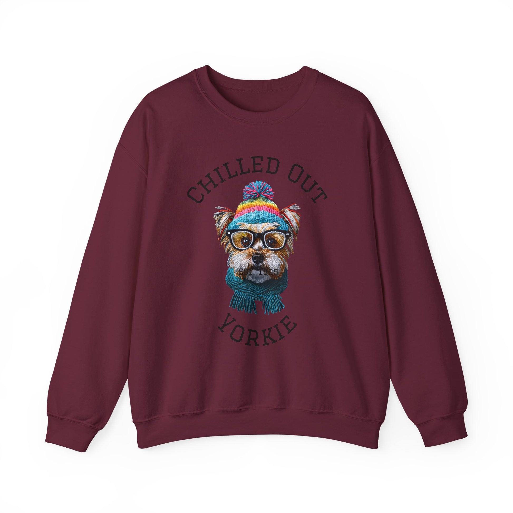 Chilled Out Yorkie Sweatshir