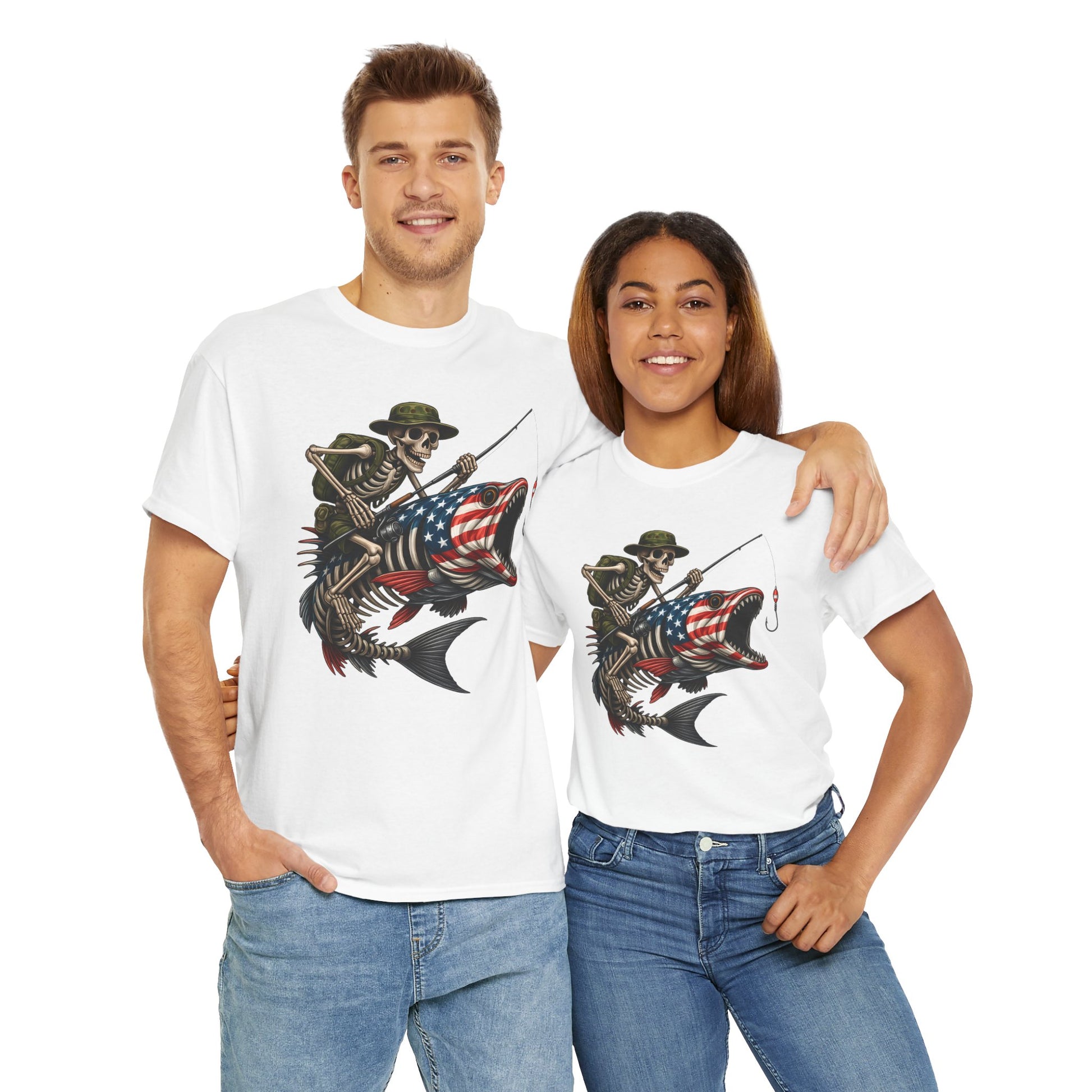 Fishing Skeleton Tee
