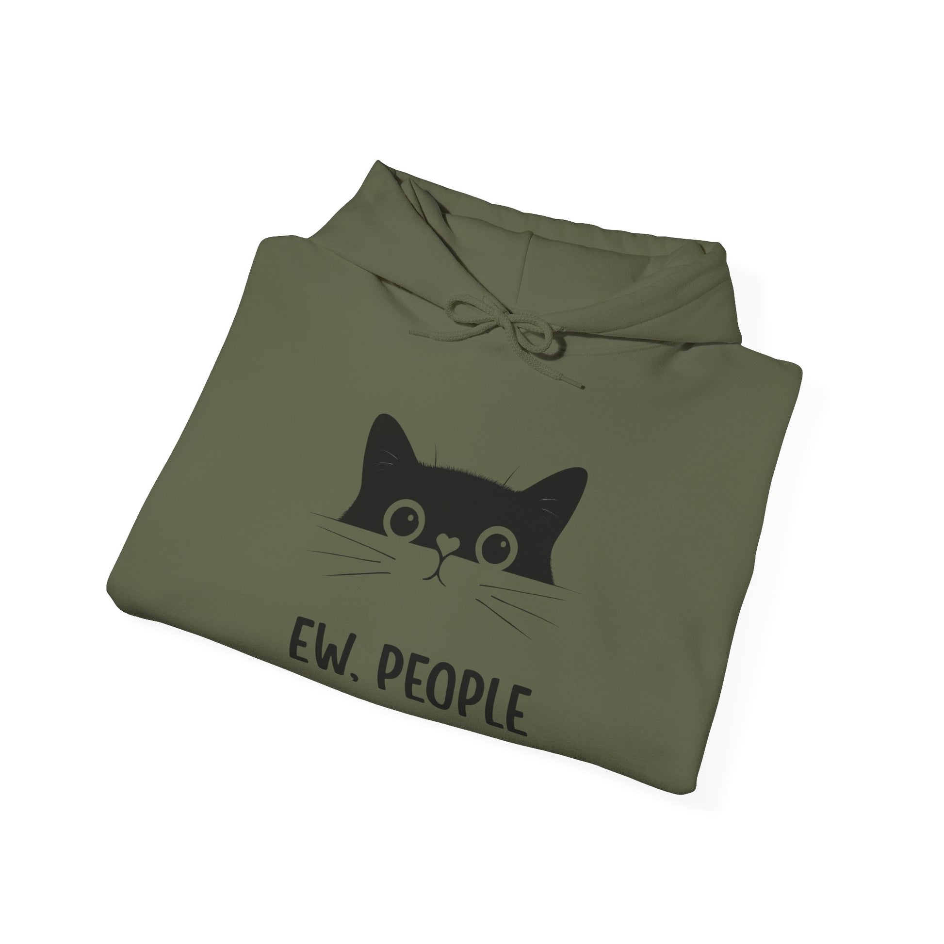Cat Hoodie - Ew People Design