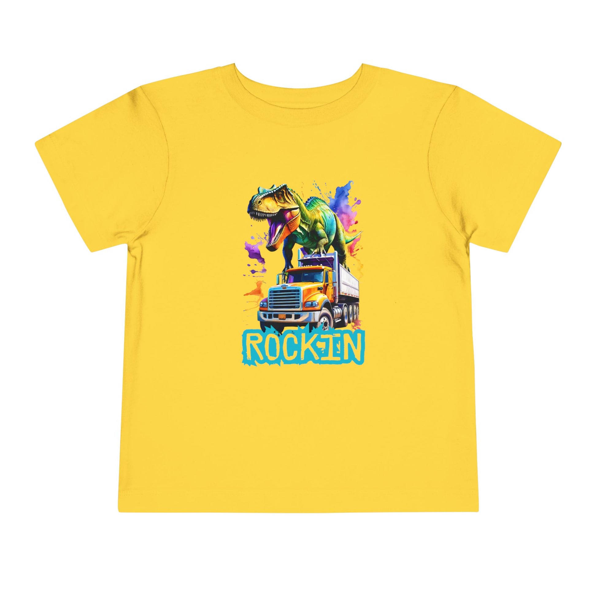 Rockin' Toddler Tee - Dino Design