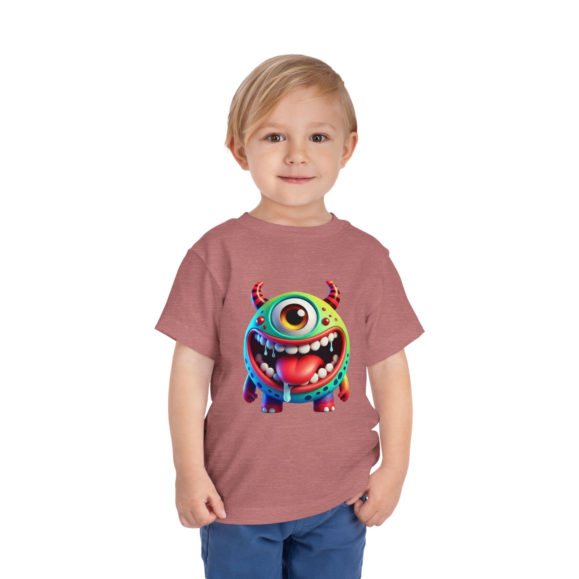 Colorful Monster Toddler Tee