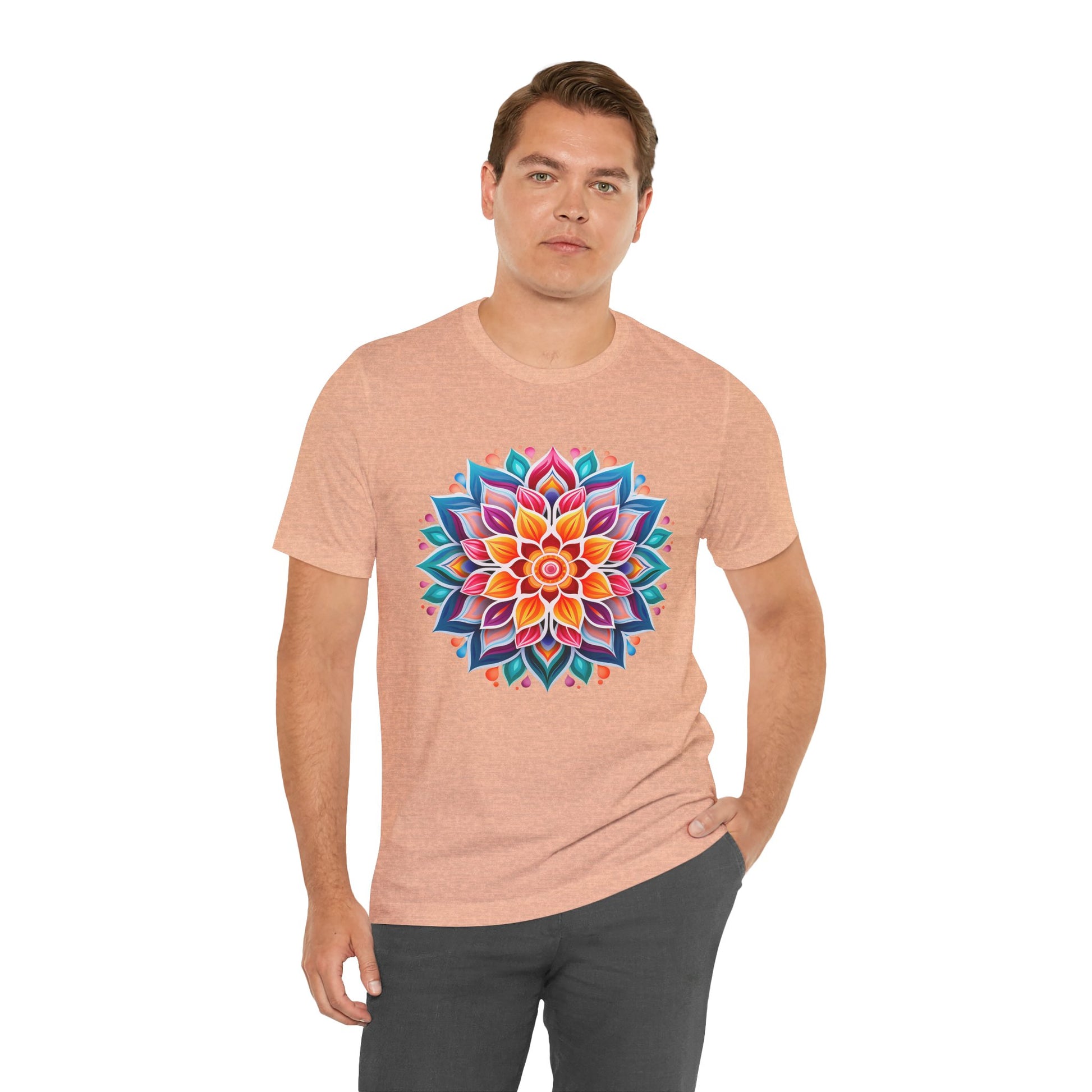 Vibrant Mandala Graphic Tee