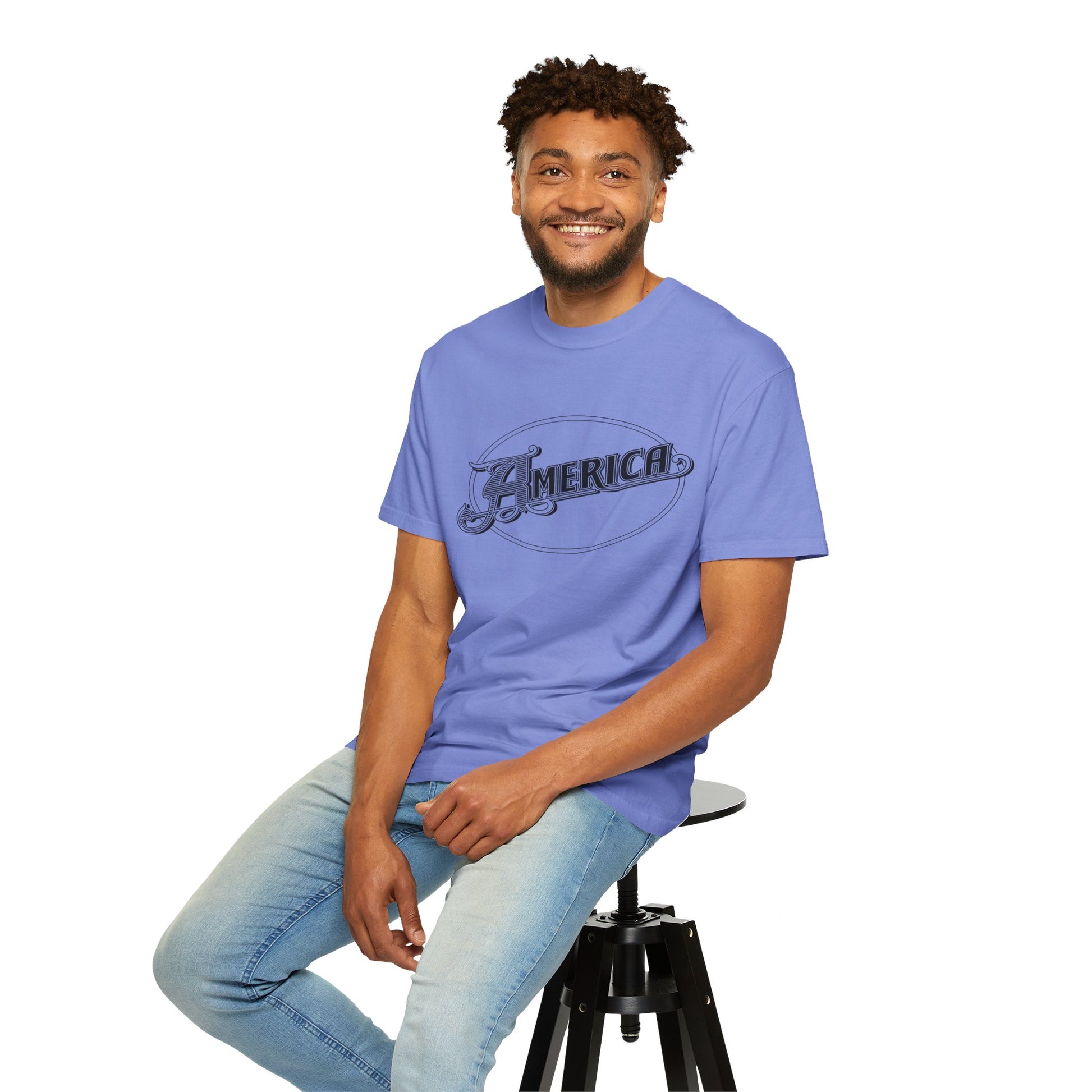 America Vintage Garment-Dyed T-Shirt