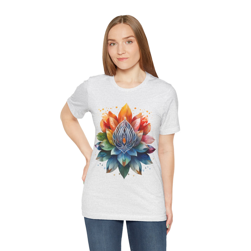 Colorful Lotus Flower T-Shirt
