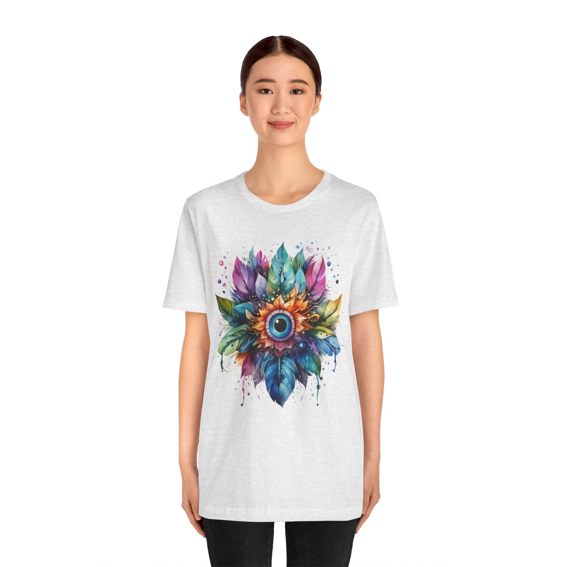 Colorful Eye Design Unisex Tee