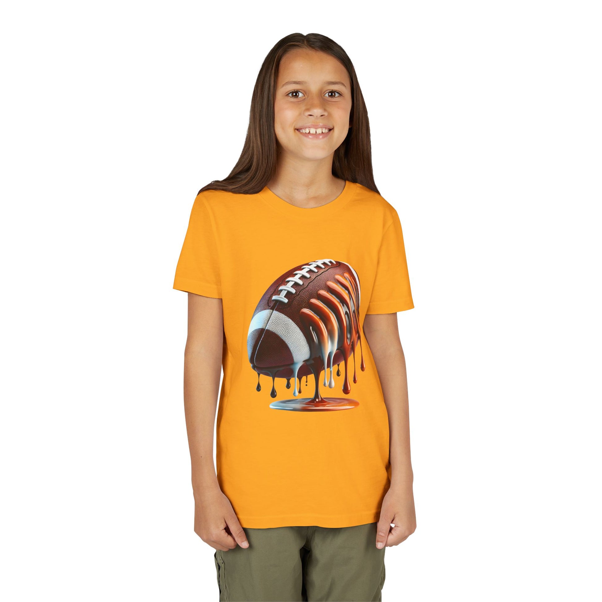 Dripping Football Youth Tee