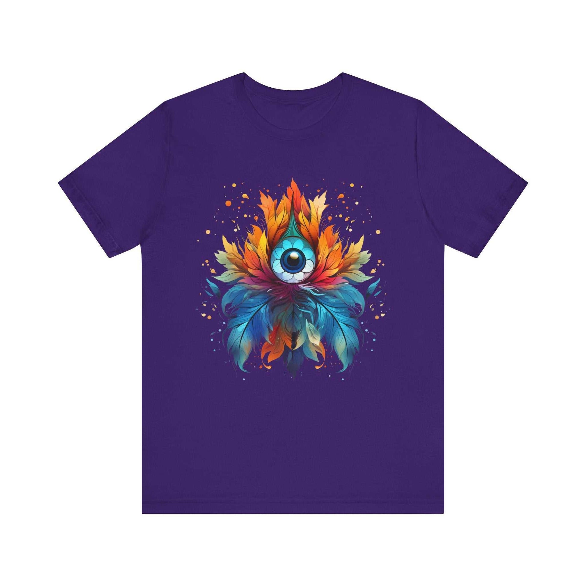 Vibrant Eye-Mandala Tee