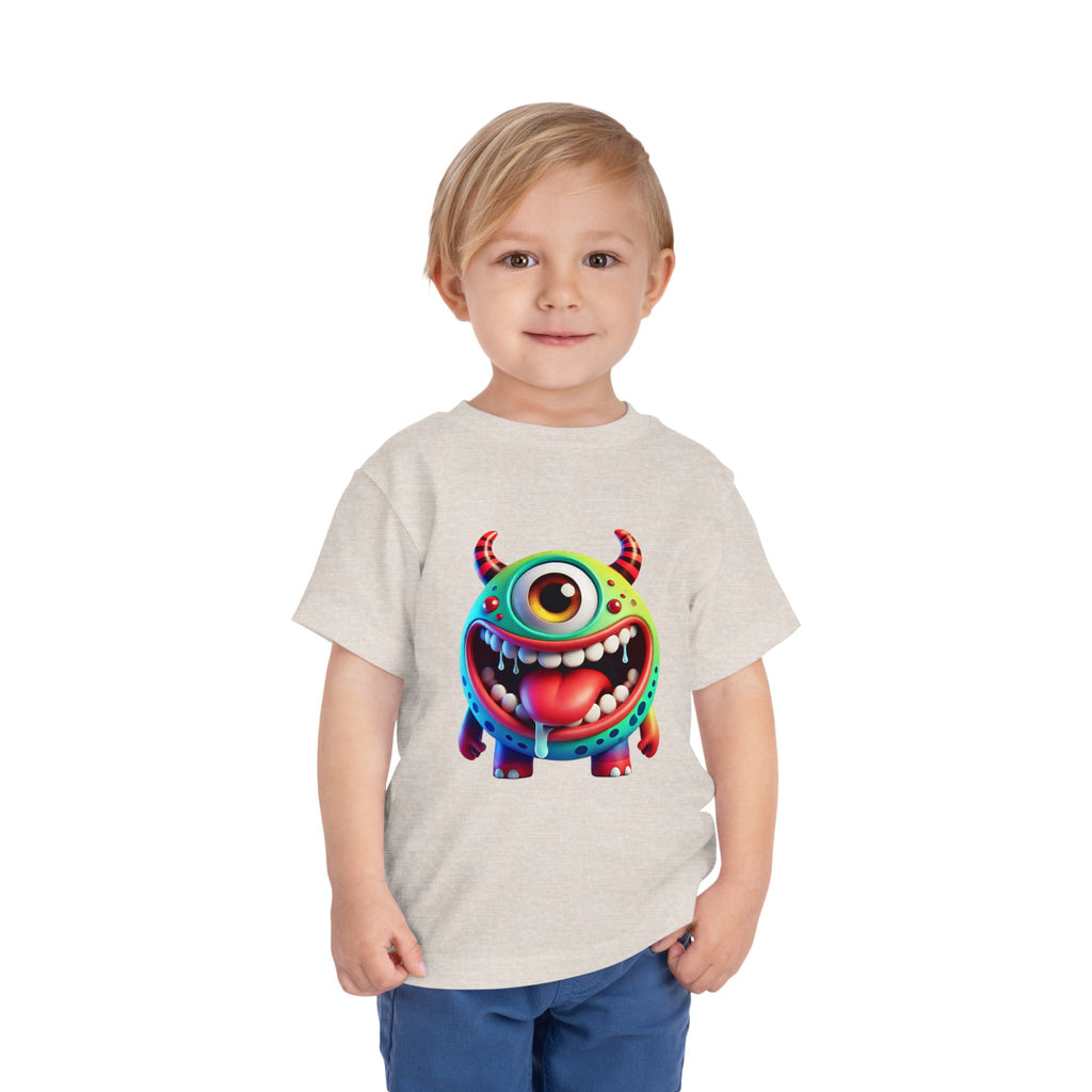Colorful Monster Toddler Tee