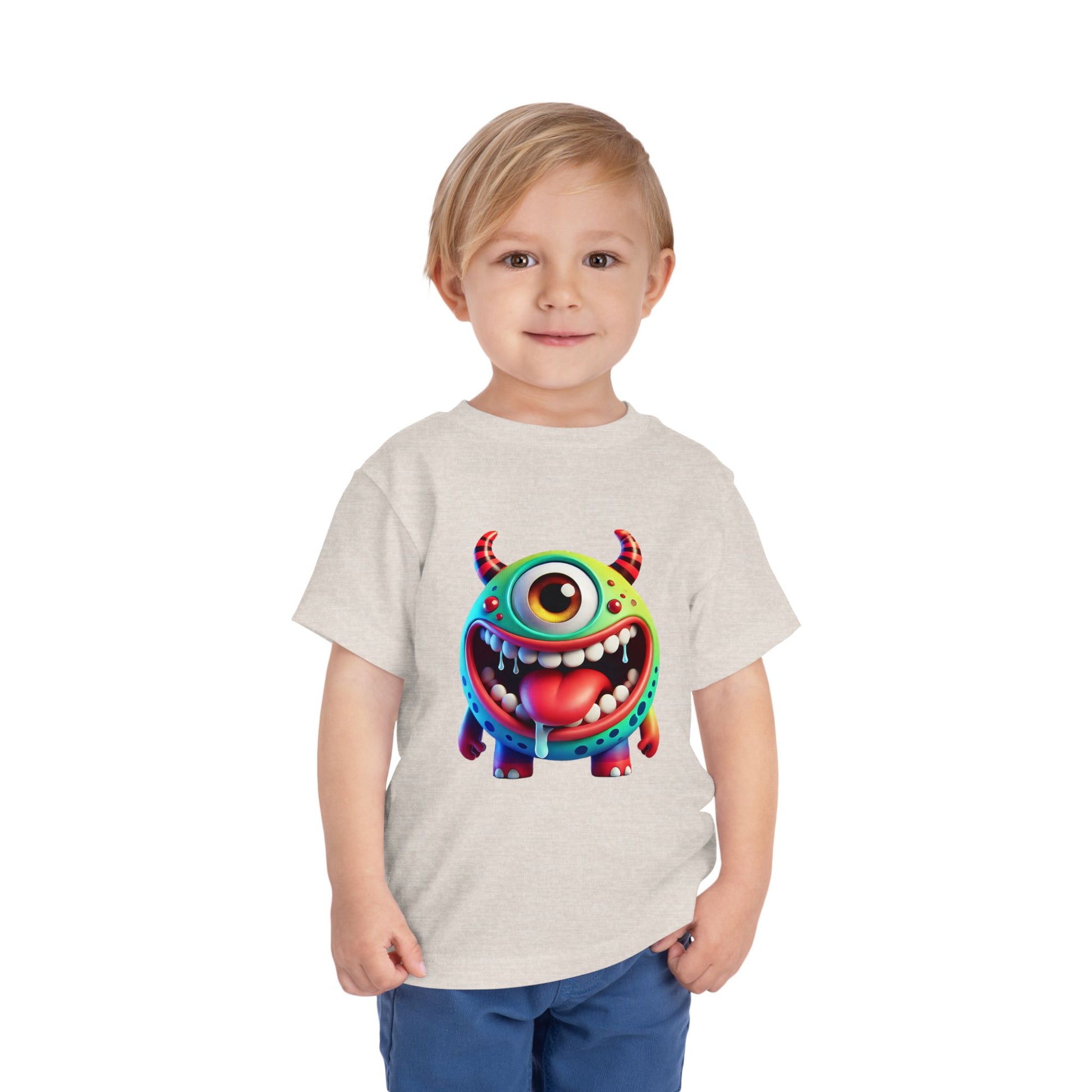 Colorful Monster Toddler Tee