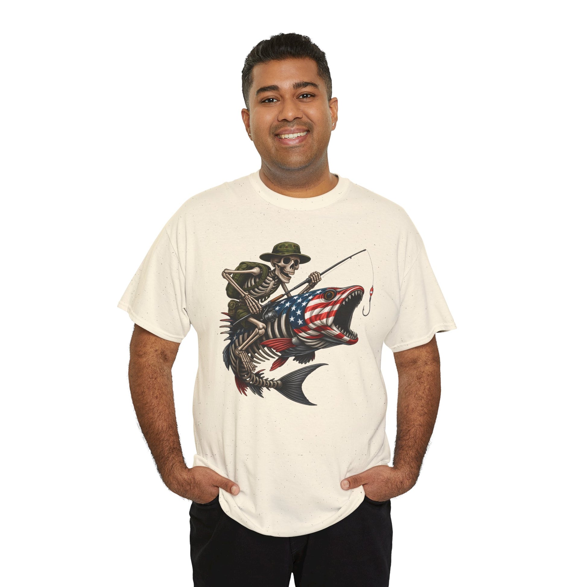 Fishing Skeleton Tee