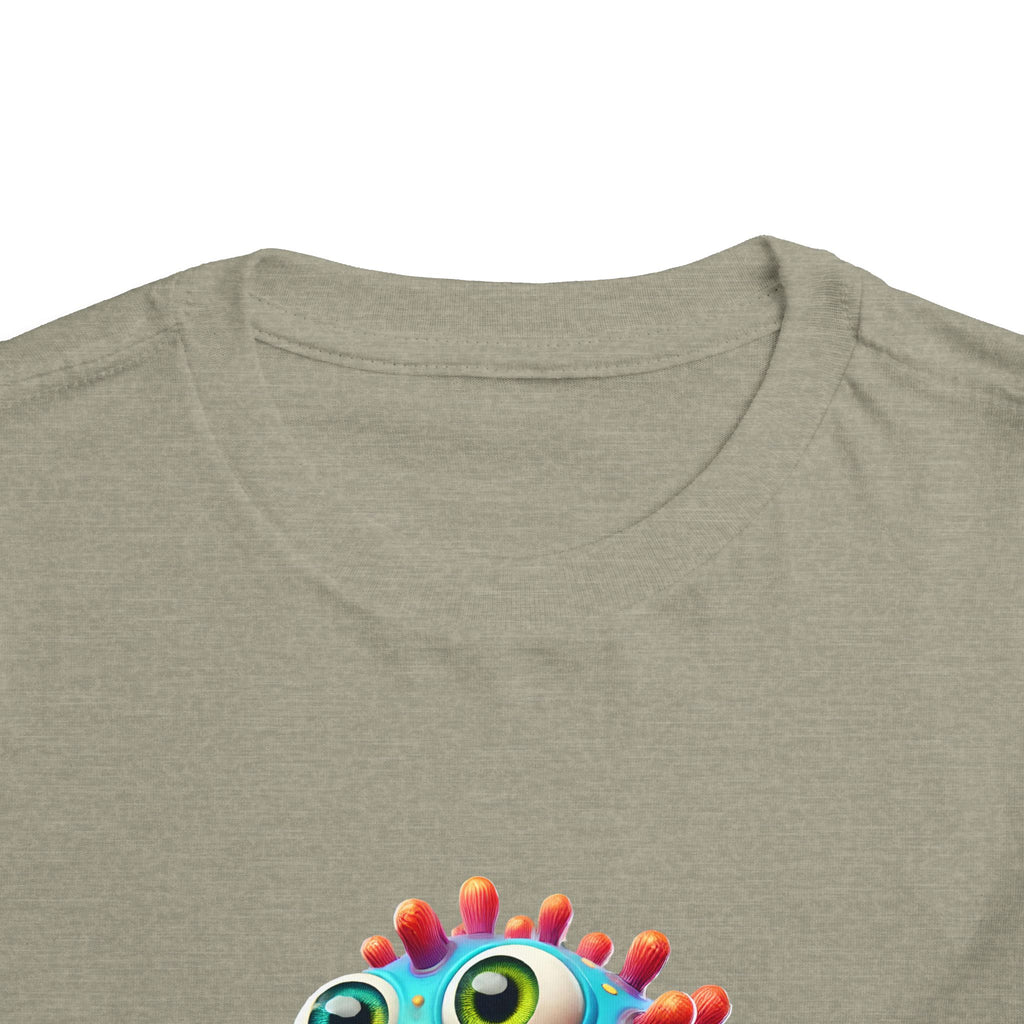 Colorful Toddler Tee with Fun Monster Design