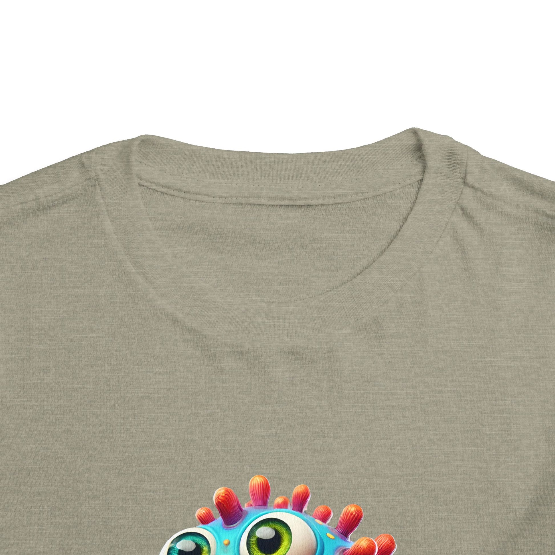 Colorful Toddler Tee with Fun Monster Design