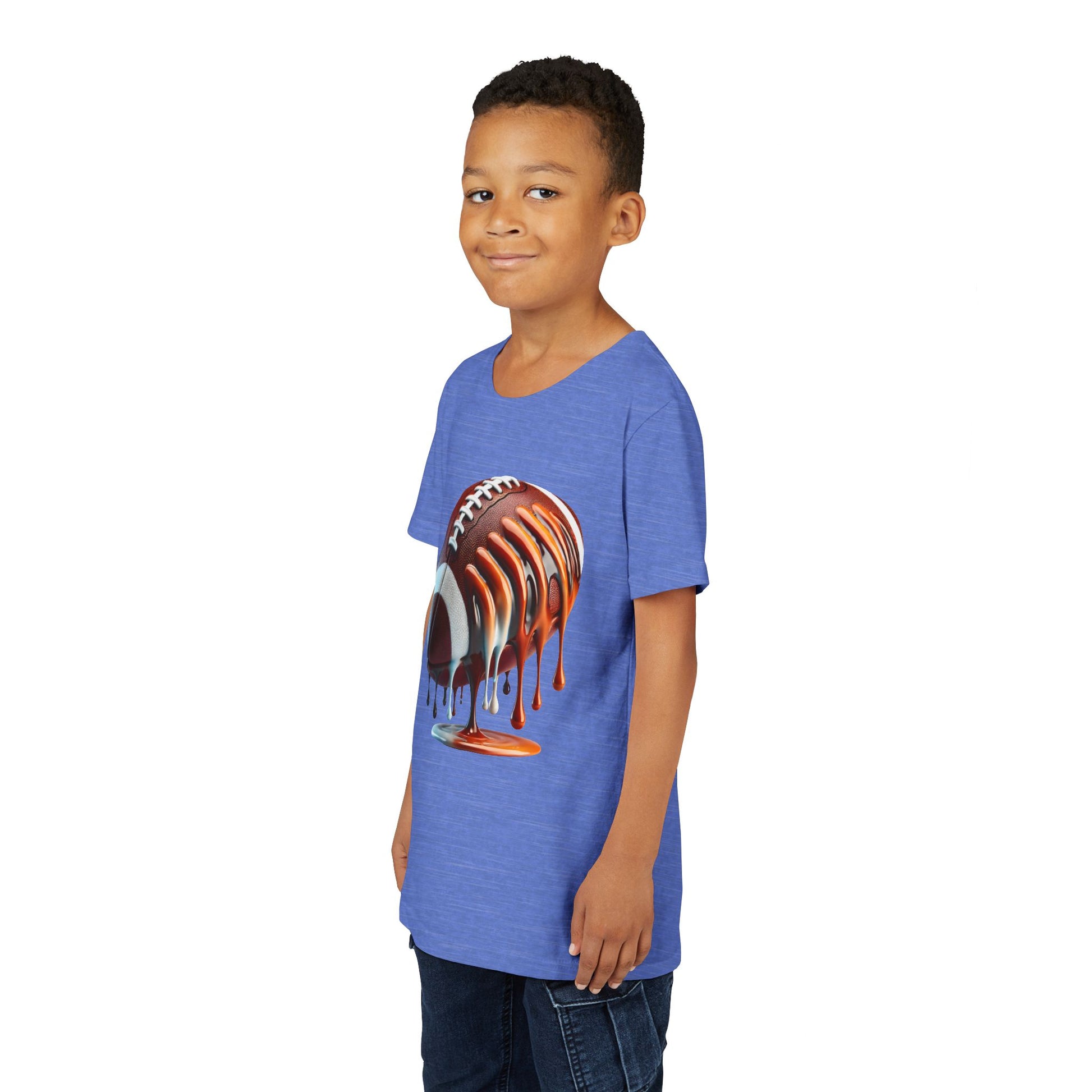 Dripping Football Youth Tee