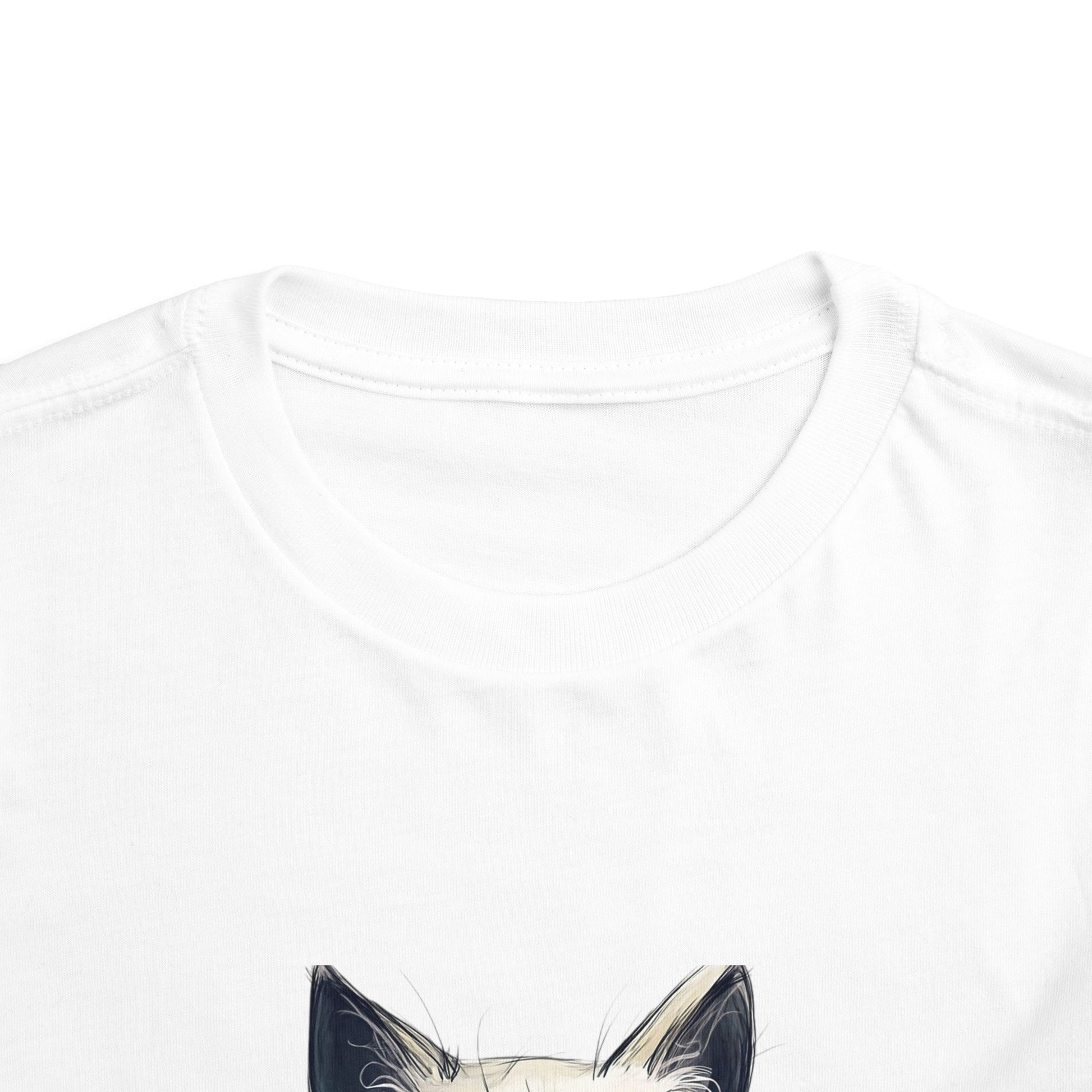Adorable Cat Toddler Tee