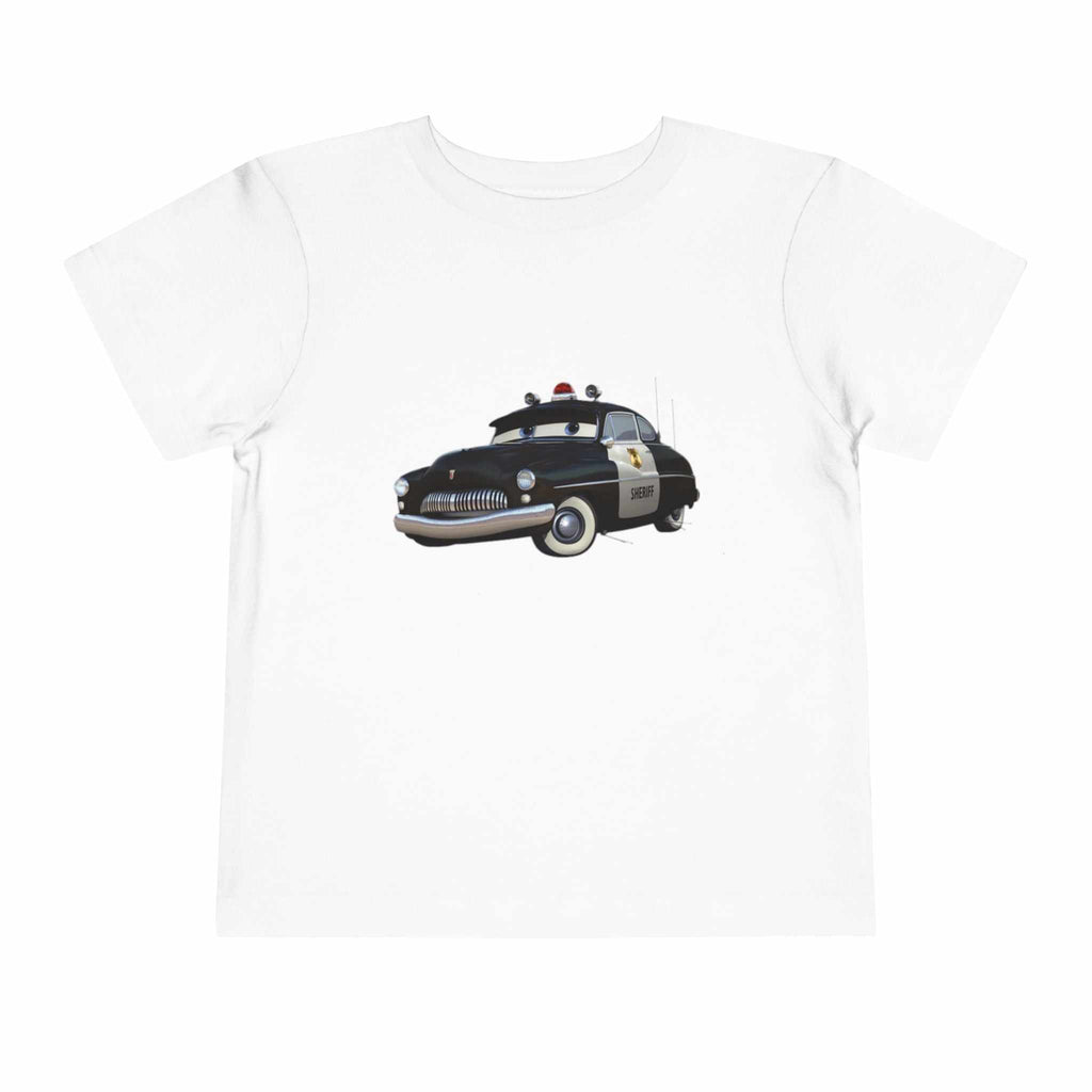 Police Car Toddler Tee