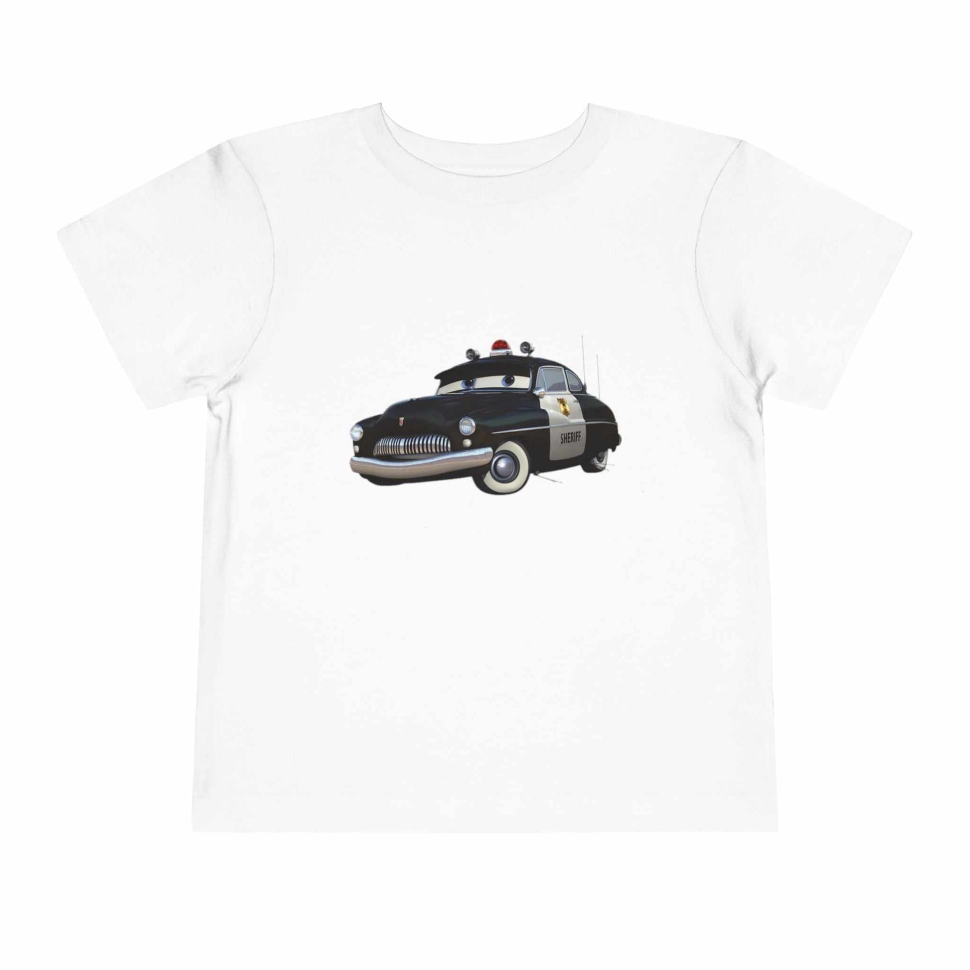 Police Car Toddler Tee