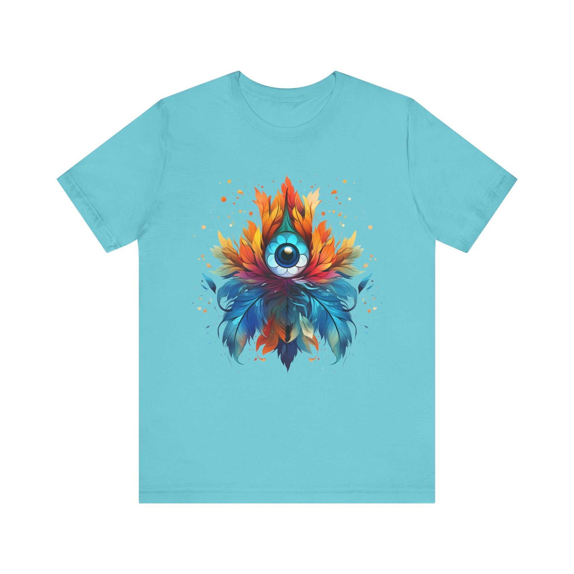 Vibrant Eye-Mandala Tee