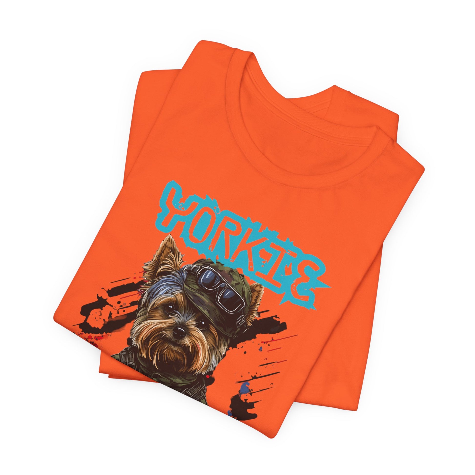 Yorkie Power Unisex Tee