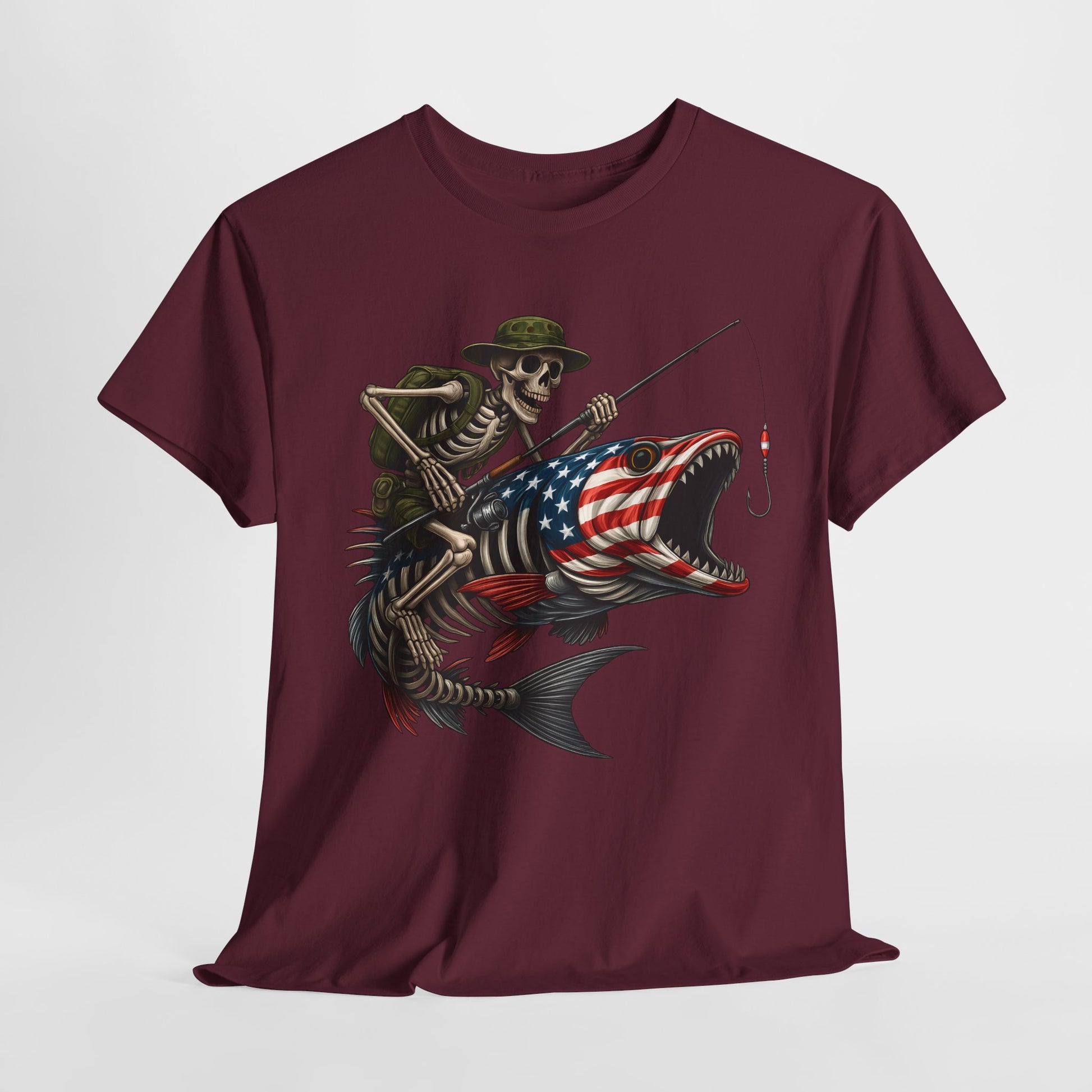 Fishing Skeleton Tee