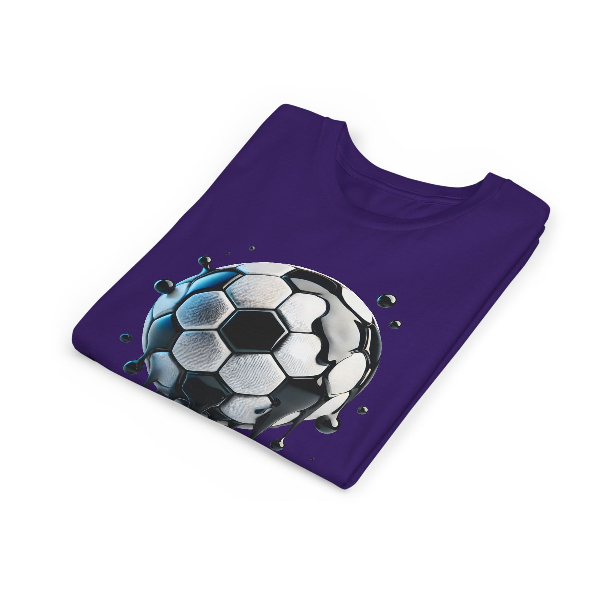 Dripping Soccer Ball Youth Tee