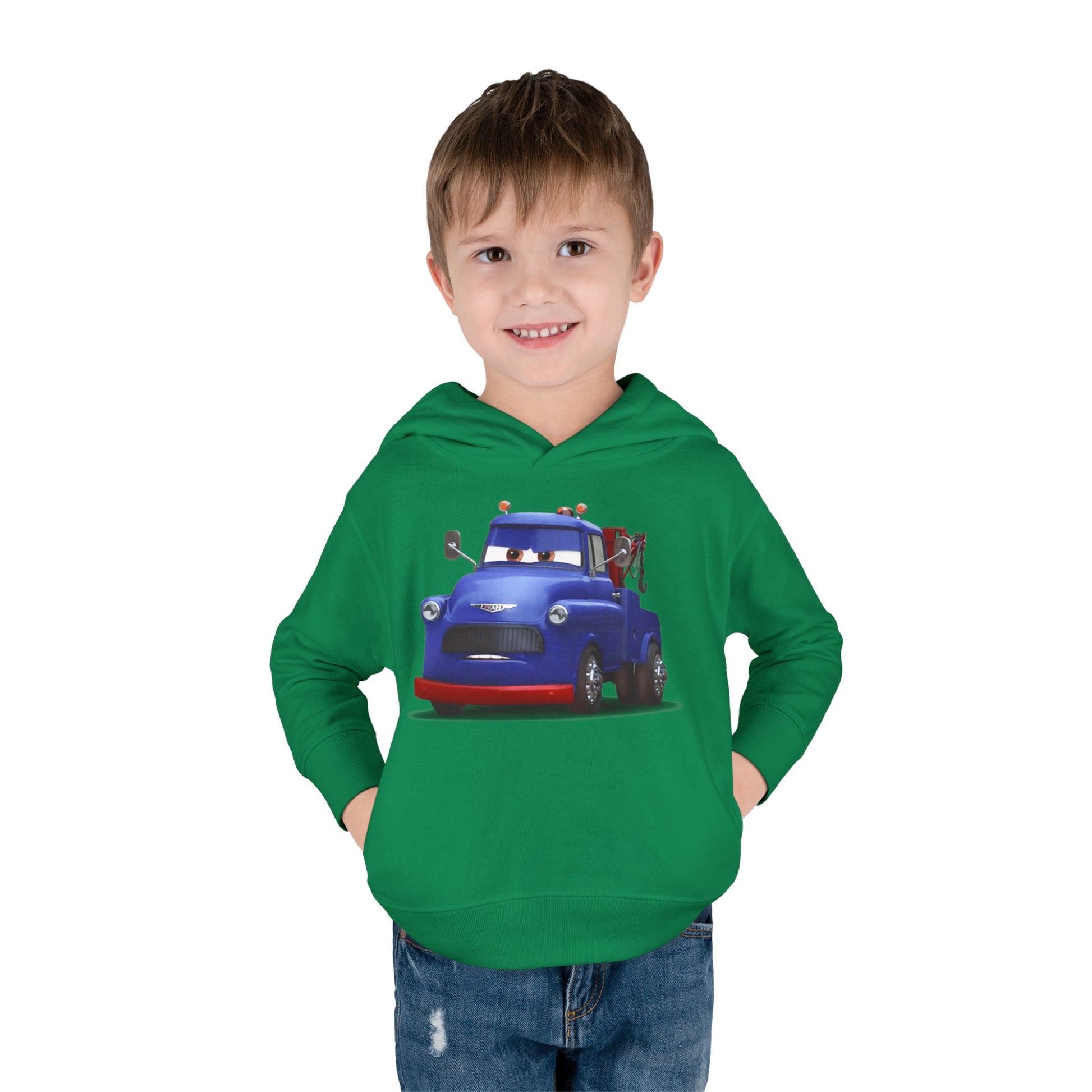 Colorful Toddler Truck Hoodie