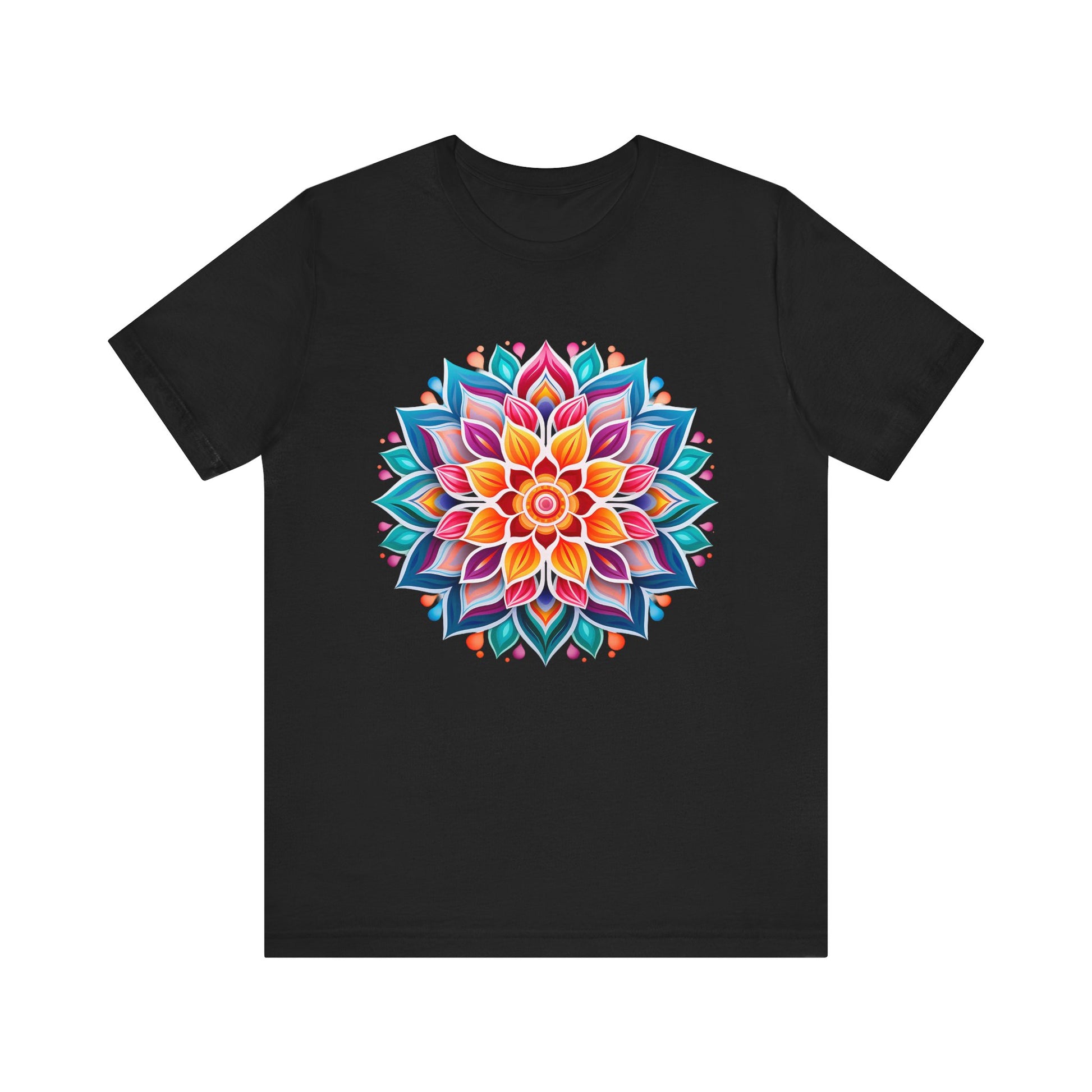 Vibrant Mandala Graphic Tee