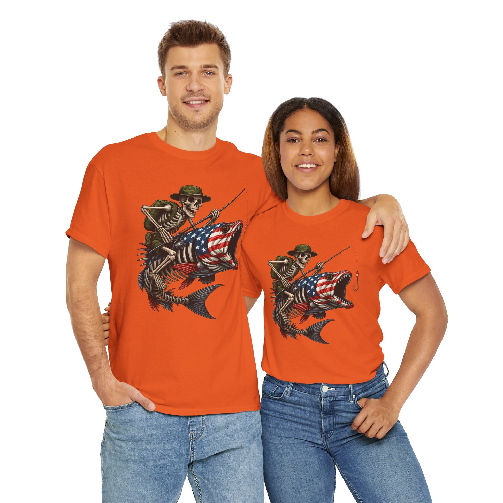 Fishing Skeleton Tee