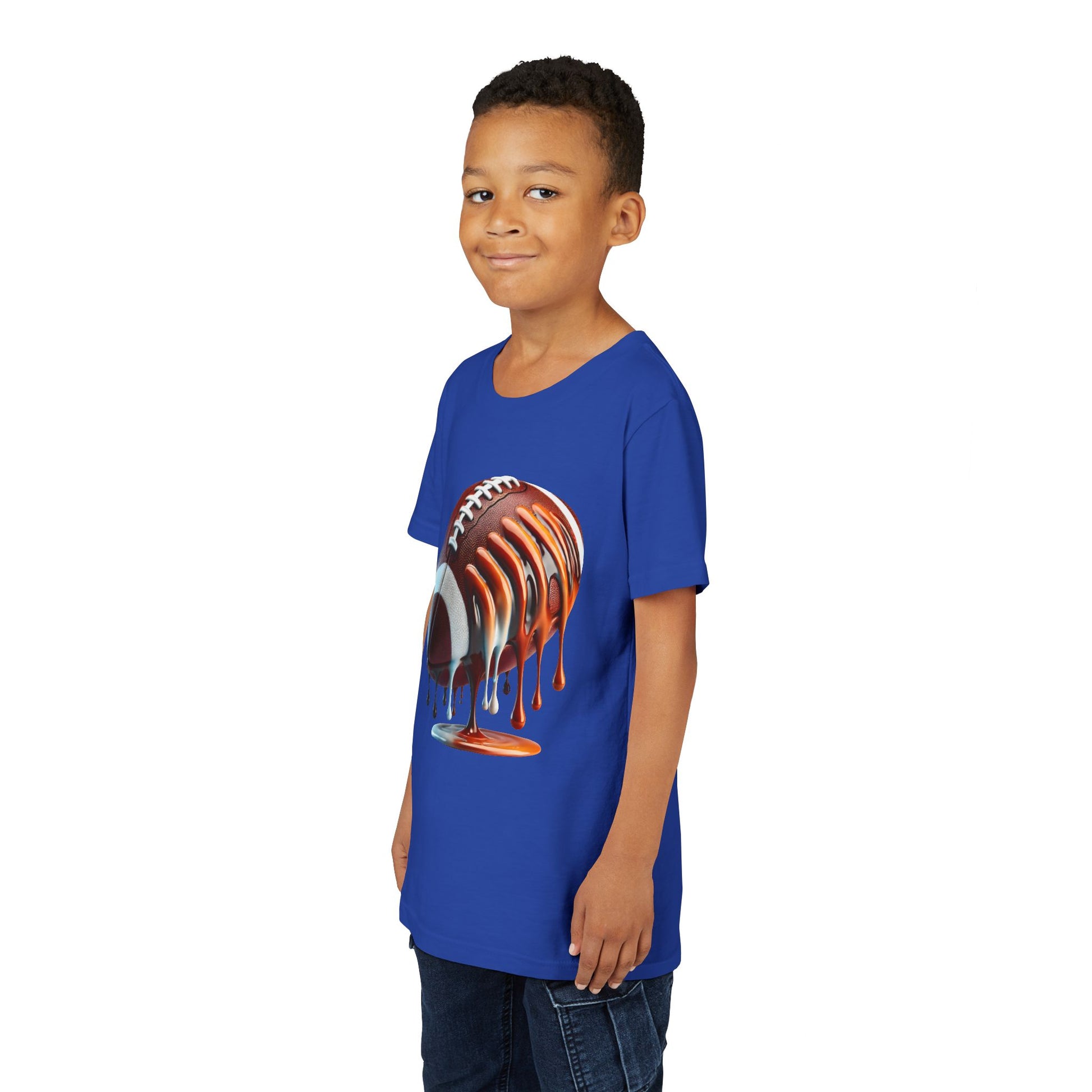 Dripping Football Youth Tee
