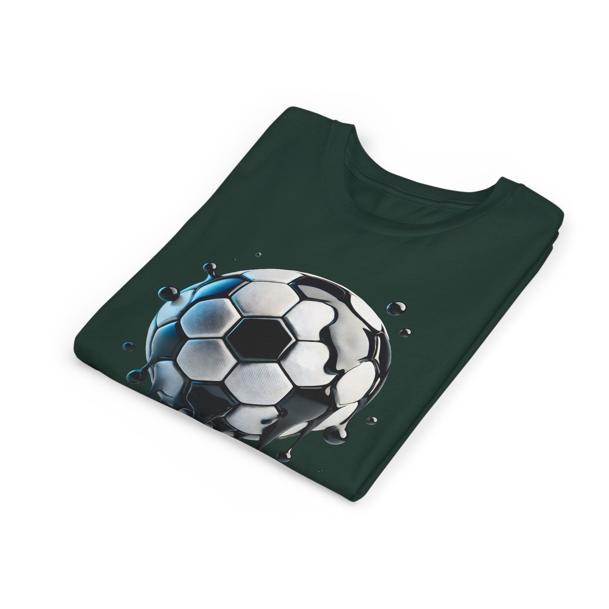 Dripping Soccer Ball Youth Tee