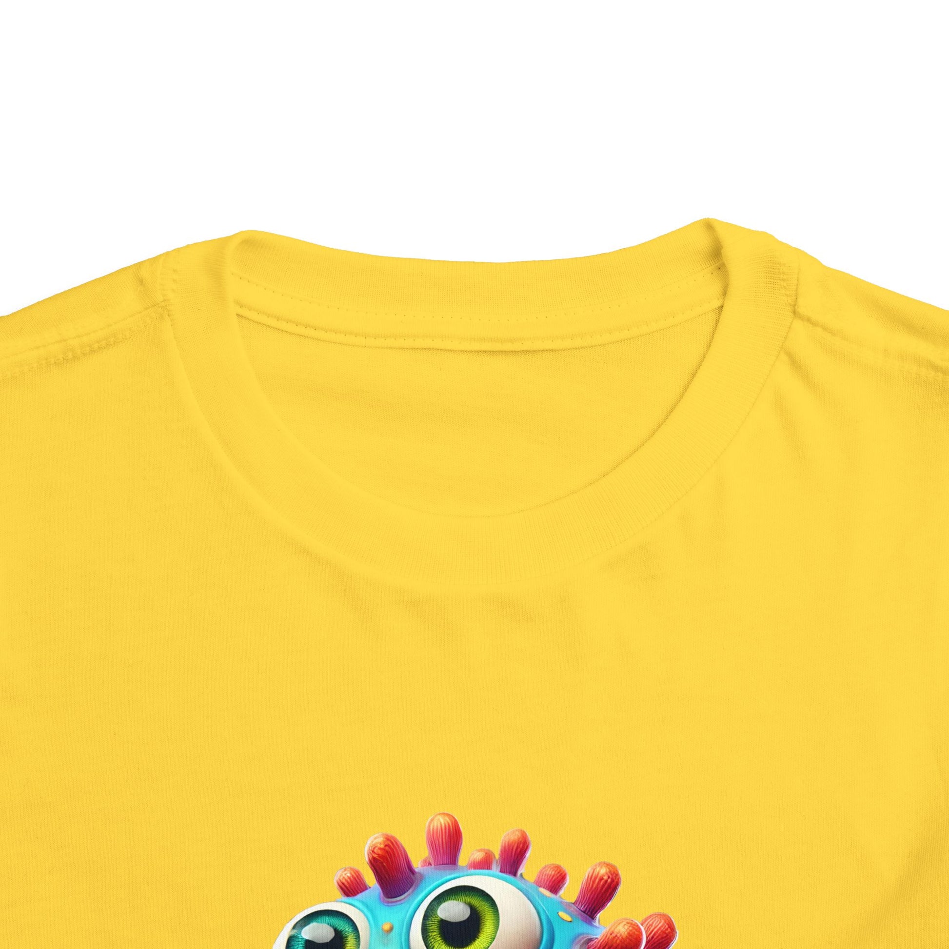 Colorful Toddler Tee with Fun Monster Design