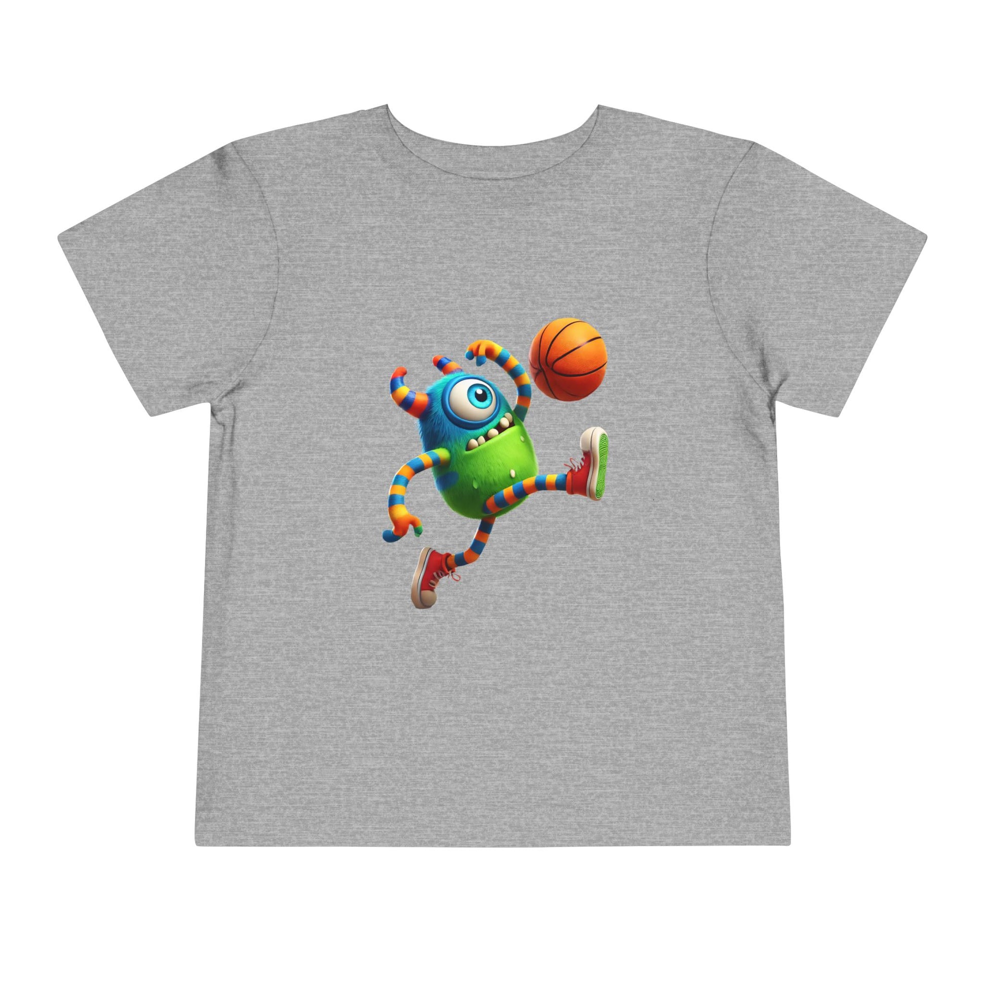 Playful Monster Toddler Tee, Fun Kids Shirt