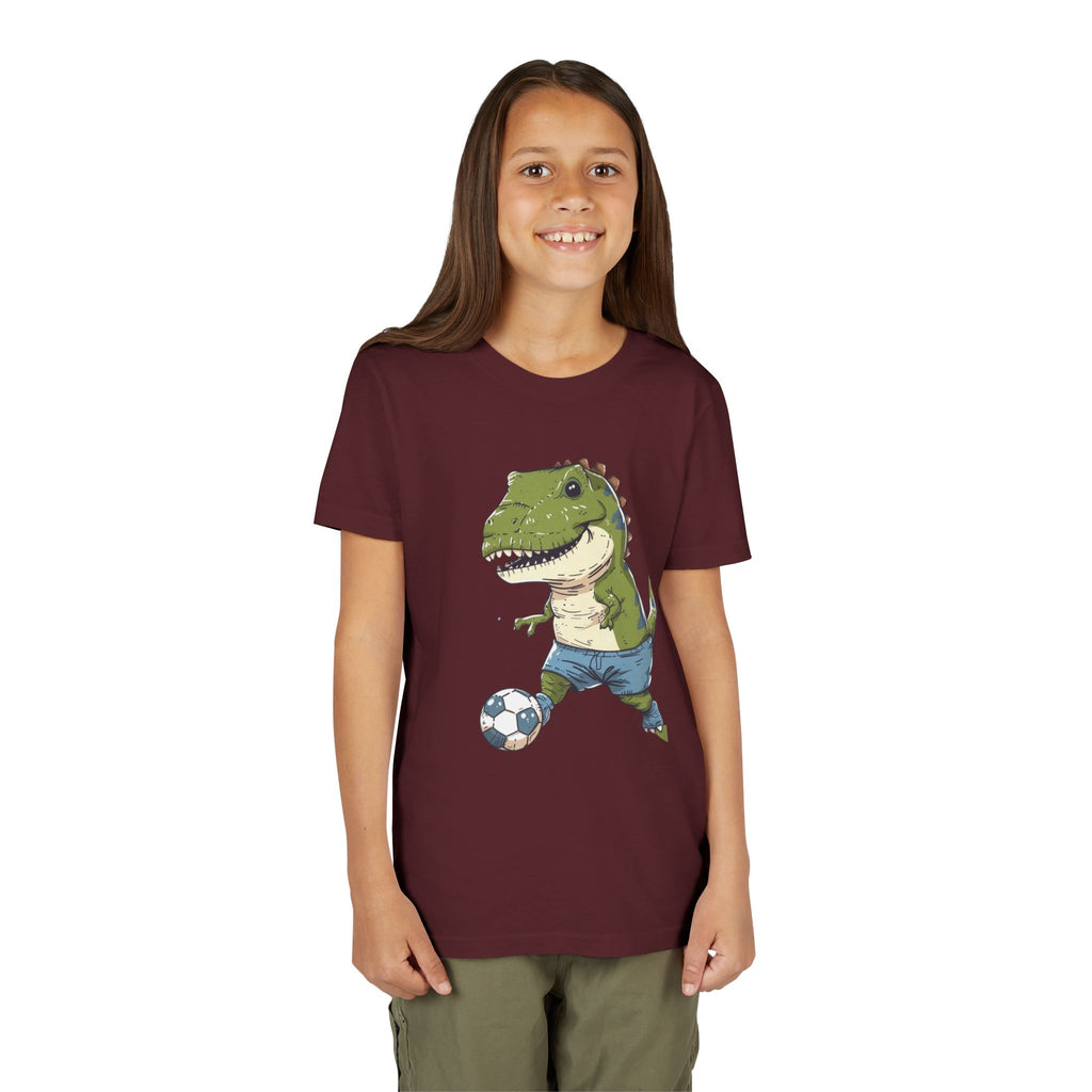 Dinosaur Soccer Youth Tee