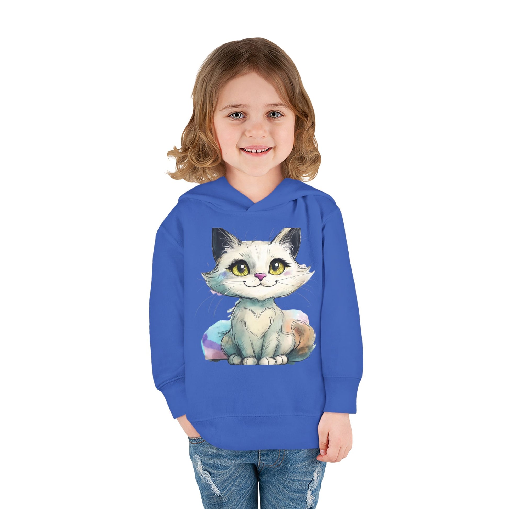 Cute Cat Toddler Hoodie