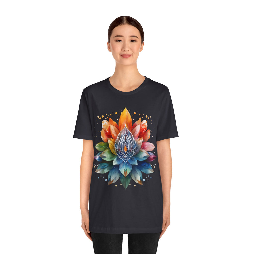 Colorful Lotus Flower T-Shirt