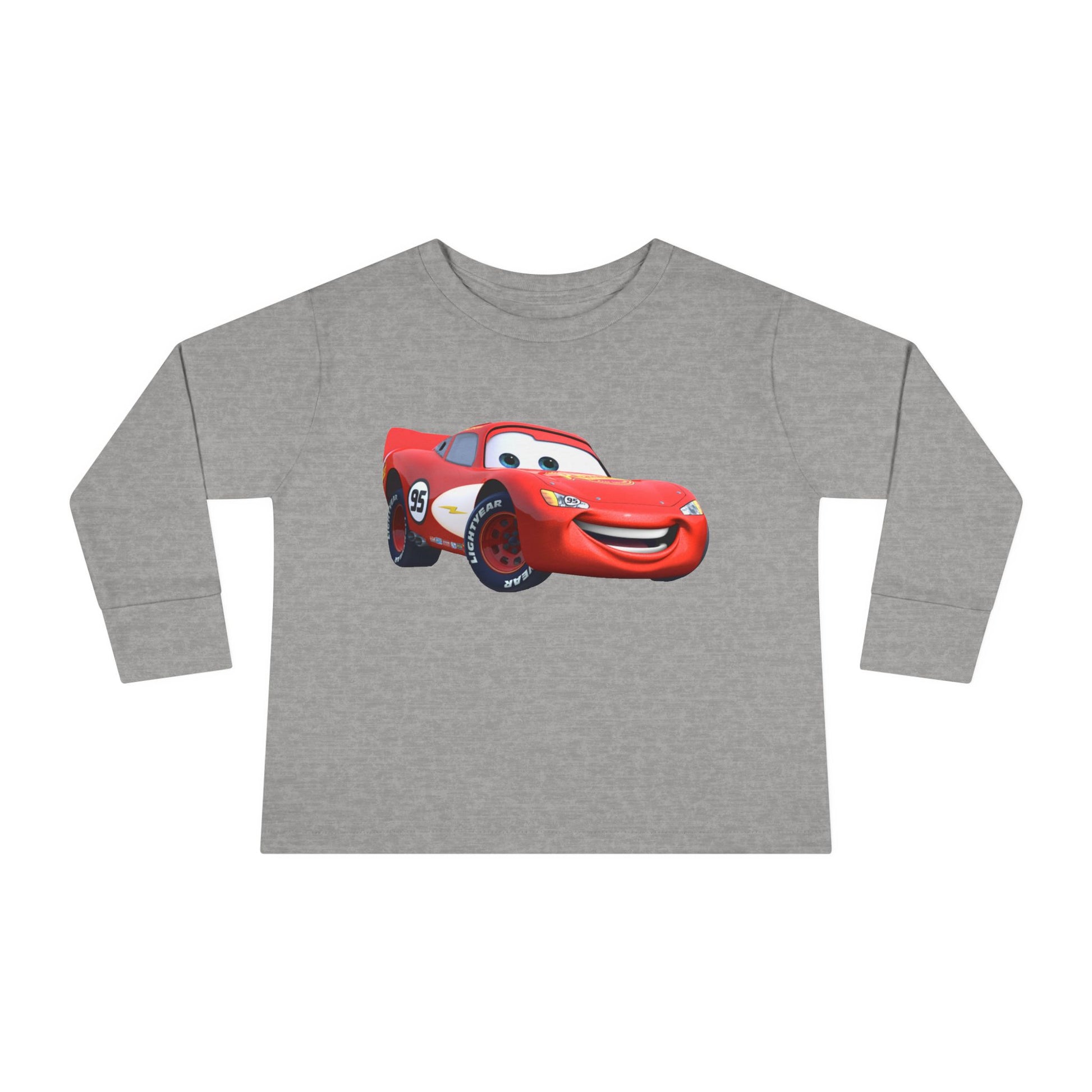 Toddler Cars Graphic Long Sleeve Tee