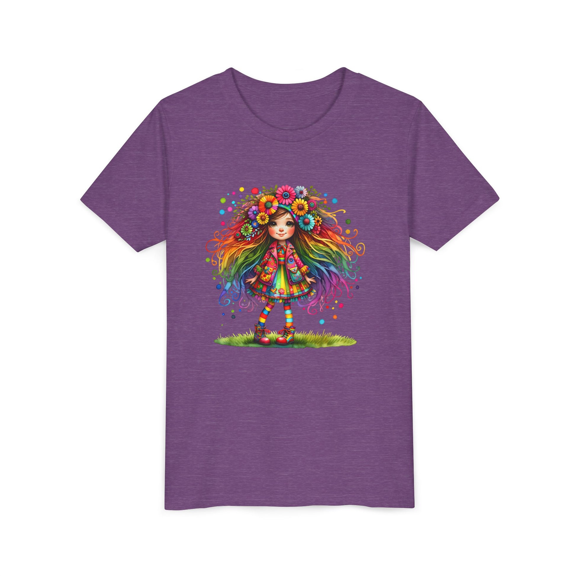 Whimsical Flower Child Youth Tee