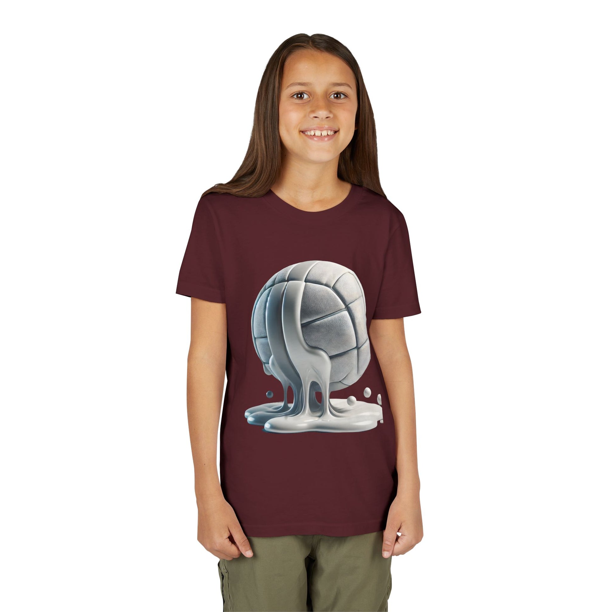 Cool Dripping Volleyball Youth Tee