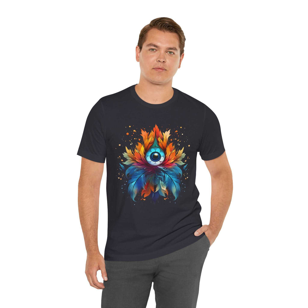 Vibrant Eye-Mandala Tee
