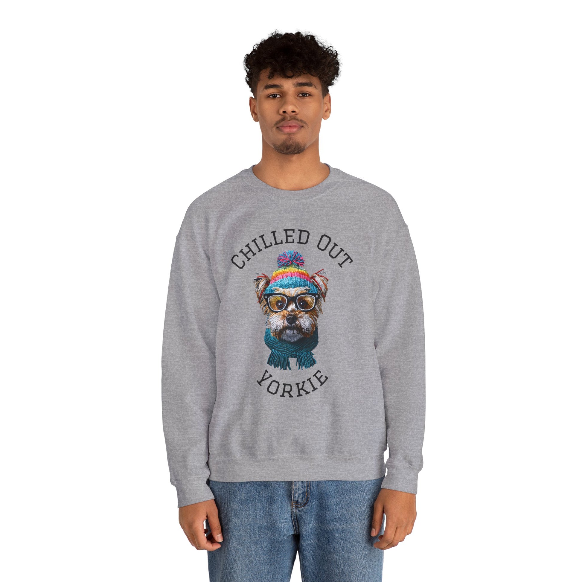 Chilled Out Yorkie Sweatshir