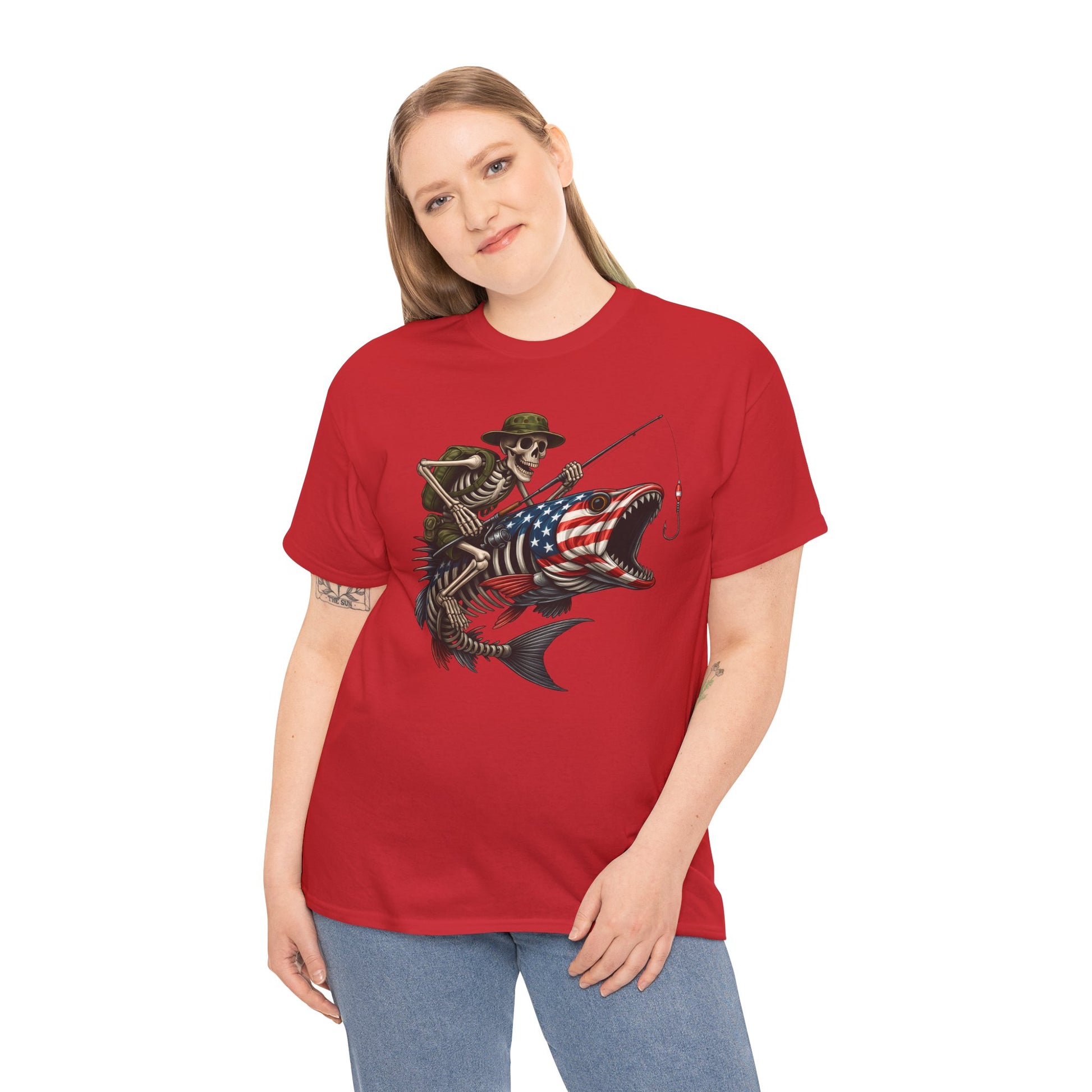 Fishing Skeleton Tee
