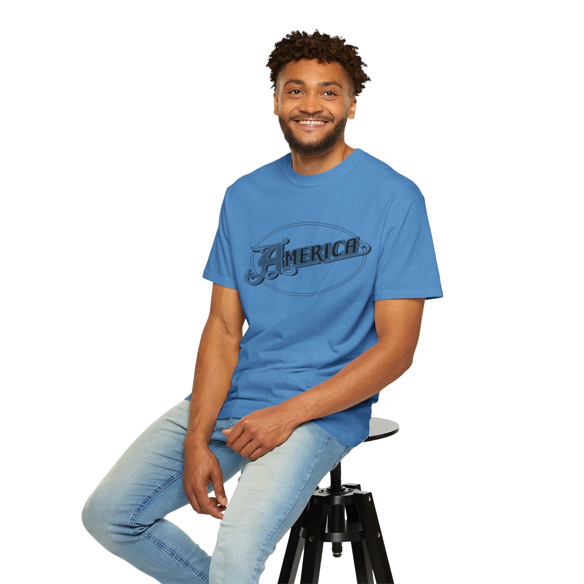 America Vintage Garment-Dyed T-Shirt