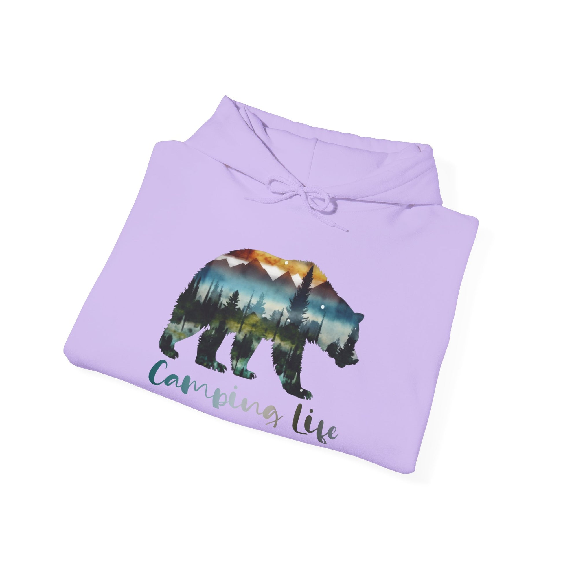 Camping Life Bear Hoodie