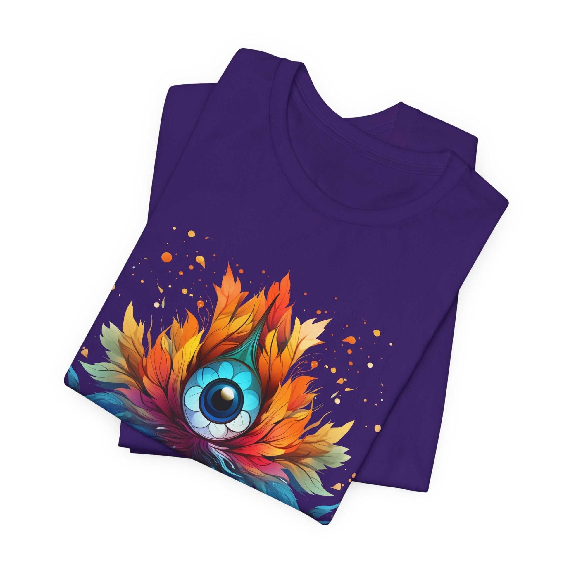 Vibrant Eye-Mandala Tee