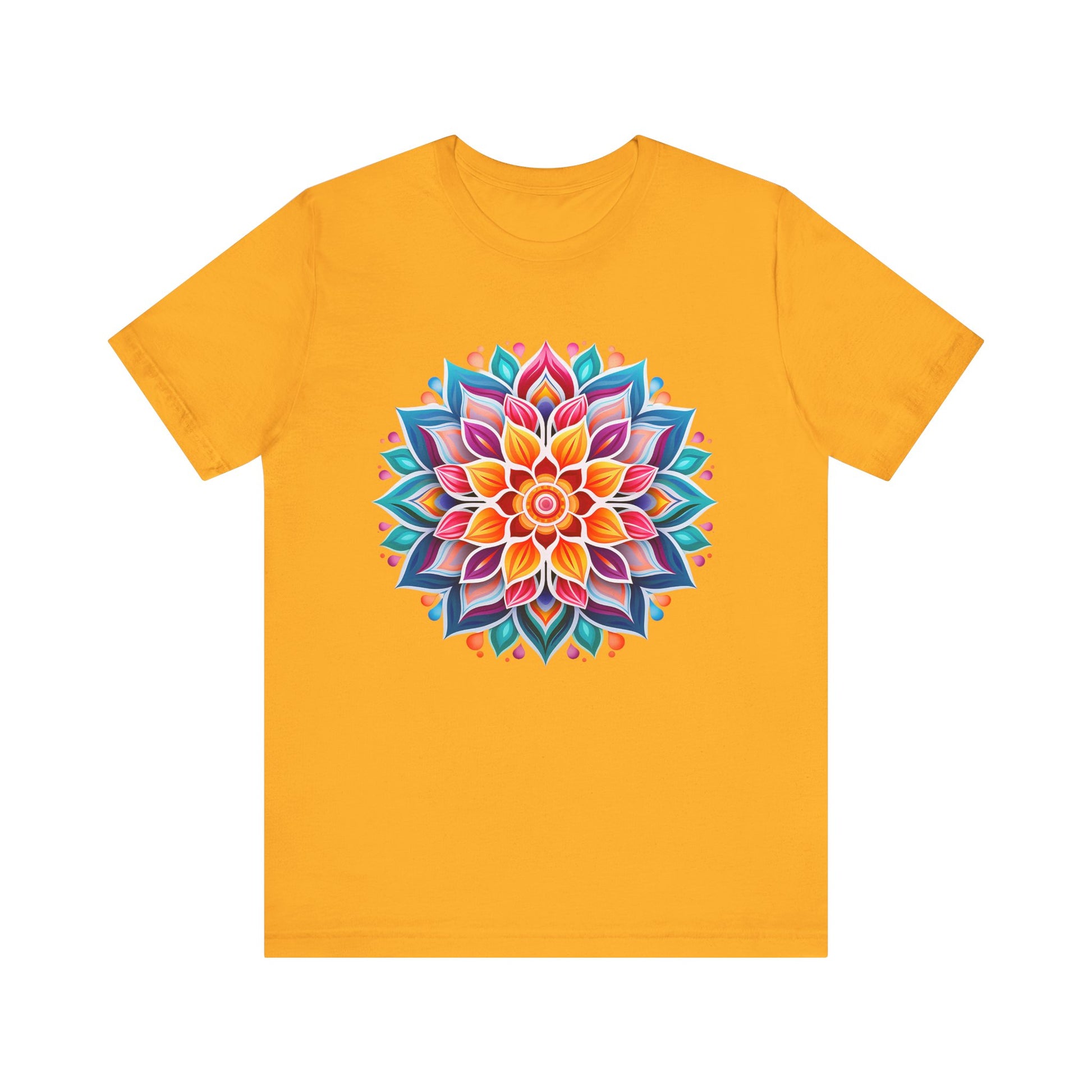 Vibrant Mandala Graphic Tee