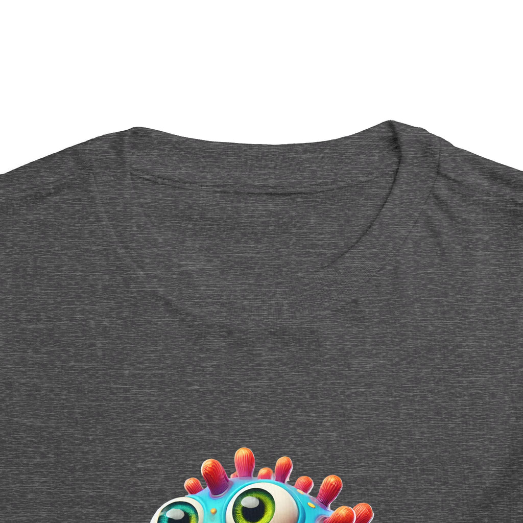 Colorful Toddler Tee with Fun Monster Design