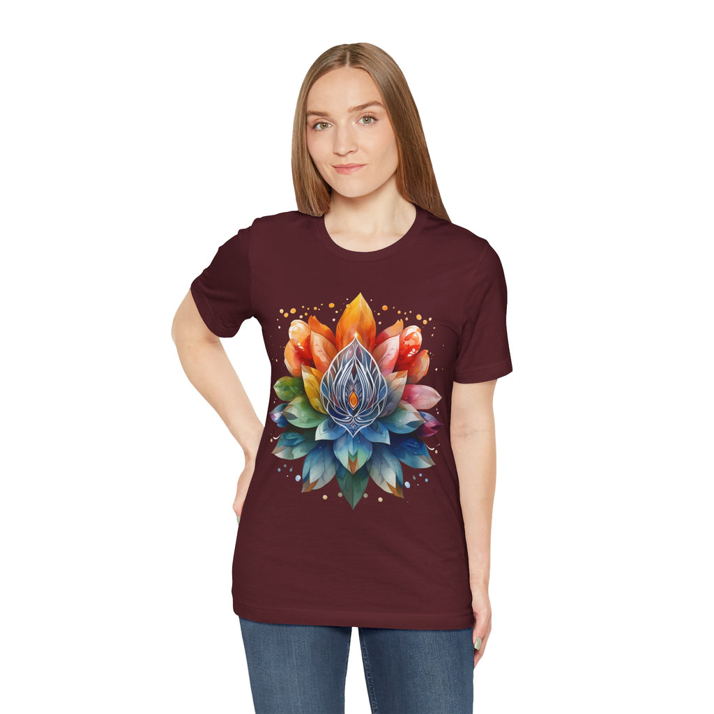 Colorful Lotus Flower T-Shirt