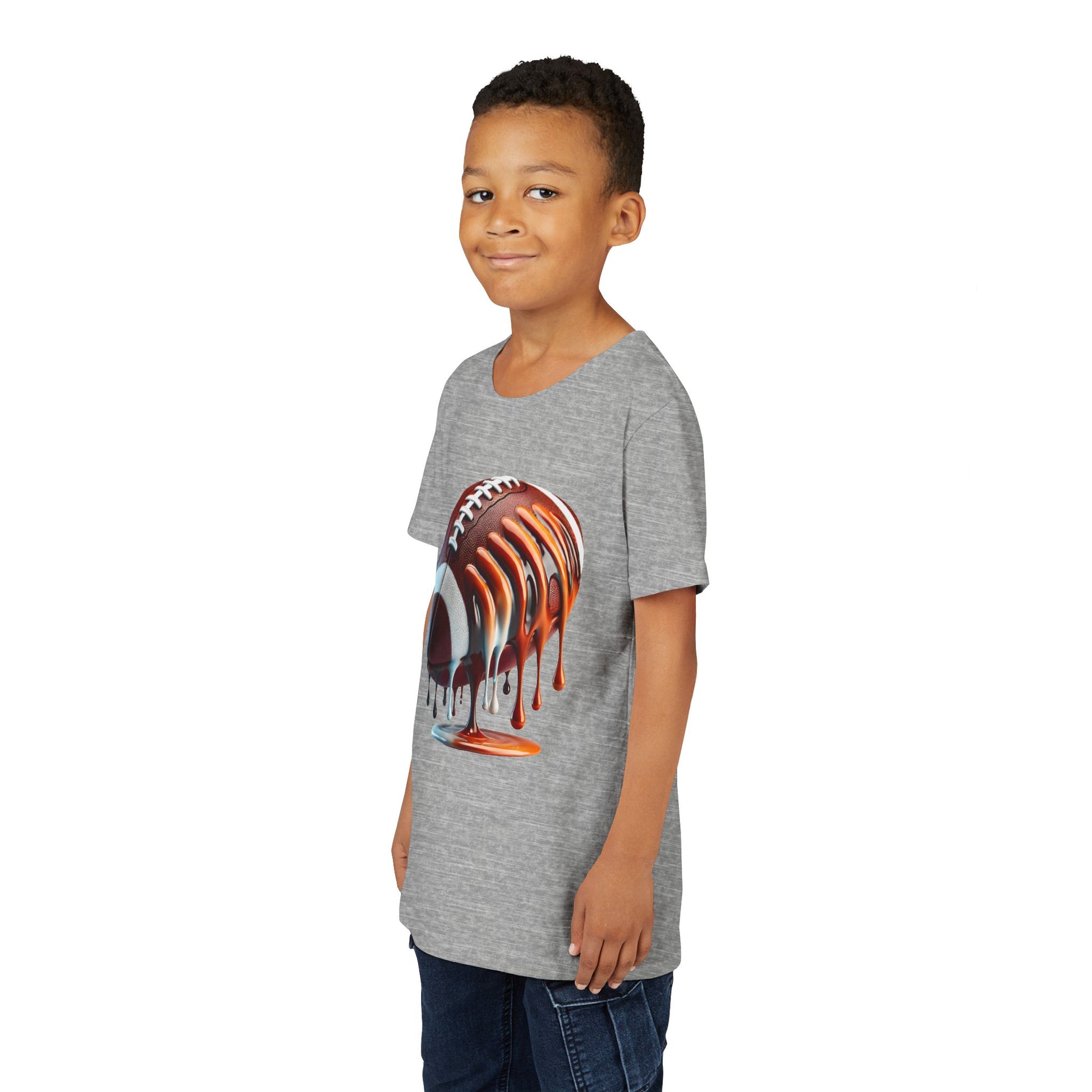 Dripping Football Youth Tee