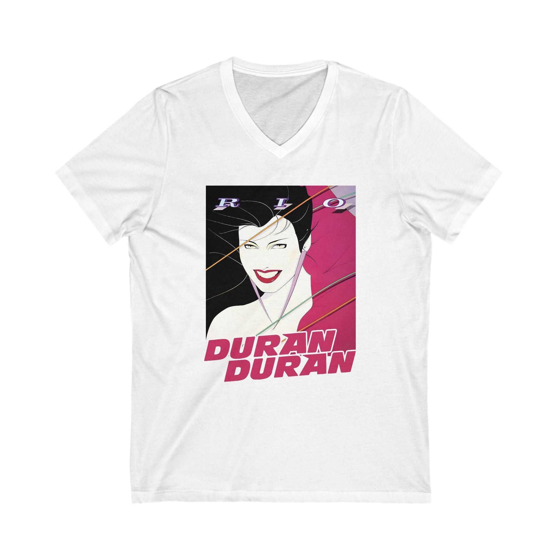 Duran Duran Retro V-Neck Tee