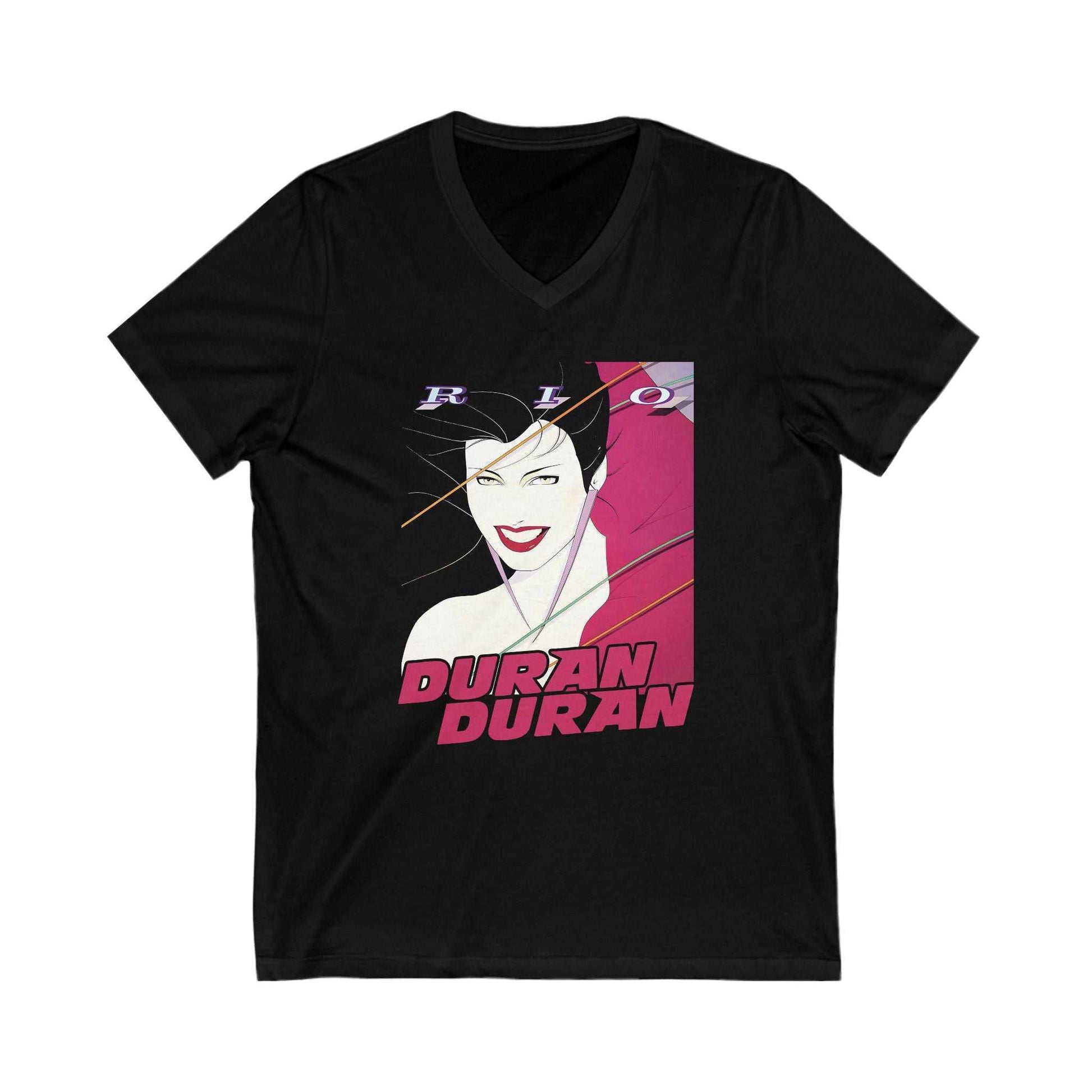 Duran Duran Retro V-Neck Tee